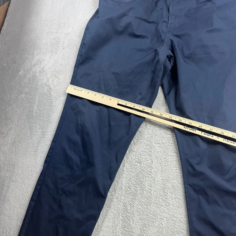 Public Rec All Day Every Day 5-Pocket Pants Mens 34x30 Navy Blue Technical Chino